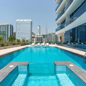  Apartament Exclusive Globalstay In Business Bay Free Parking & More! Zjednoczone Emiraty Arabskie