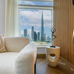 Apartment Upgraded With Stunning Burj Khalifa View